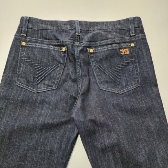 Joe's Jeans Dark Wash Stretch Denim Mid Rise Muse Bootcut Jeans - Picture 3 of 7